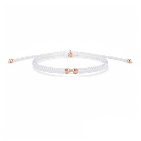 SAILBRACE Armband ROSÉ GYM WHITE BRAIDED
