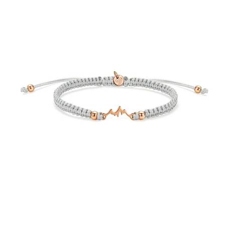 SAILBRACE Armband ROSÉ MOUNTAIN GREY BRAIDED