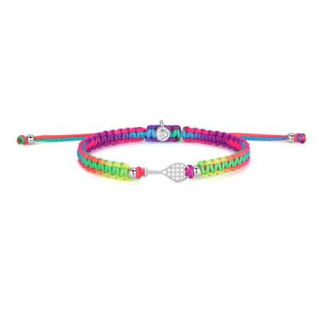 SAILBRACE Armband SILVER TENNIS CHROMATIC BRAIDED