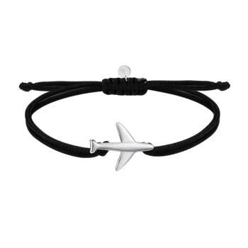 SAILBRACE Armband SILVER AIRPLANE