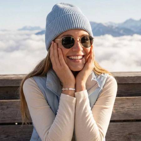 Preview: SAILBRACE Armband ST. MORITZ SKI BRAIDED