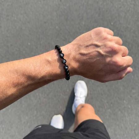 Preview: SAILBRACE Armband TRIATHLON BLACK ID