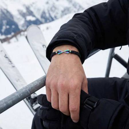 Preview: SAILBRACE Armband UNIVERSE SKI BRAIDED
