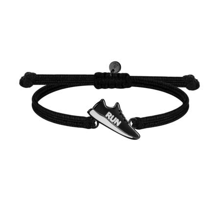 SAILBRACE Armband schwarz URBAN RUNNER schwarz-weiss