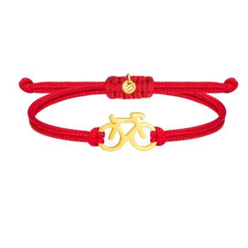 SAILBRACE Armband BIKE XMAS rot-gold