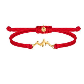 SAILBRACE Armband MOUNTAIN XMAS rot-gold