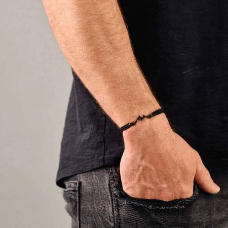 SAILBRACE Armband BLACK MOUNTAIN BRAIDED