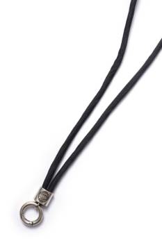 SchauTime SEIDENKETTE Black Sterling 88 cm