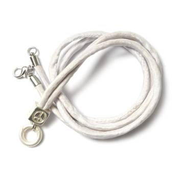 SchauTime SEIDENKETTE Platinum SilverShiny 88 cm