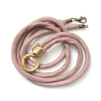 SchauTime SEIDENKETTE Taupe GoldShiny 88 cm