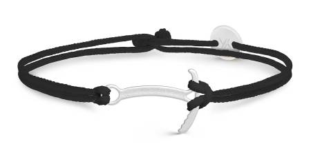 UKIYYO Armband ICE AXE schwarz silber