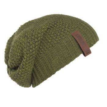 KNIT FACTORY Beanie COCO moosgrün khaki