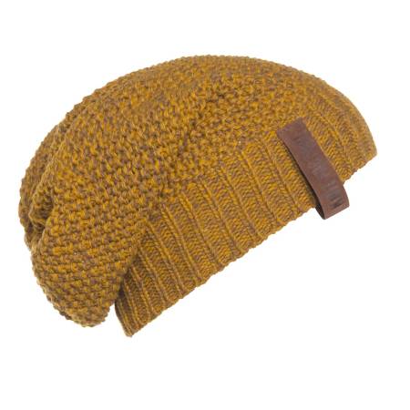 KNIT FACTORY Beanie COCO ocker tobacco