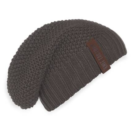 KNIT FACTORY Beanie COCO taupe
