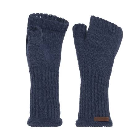 KNIT FACTORY Handstulpen CLEO jeans