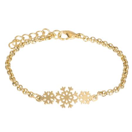 iXXXi Armband SNOWFLAKE gold
