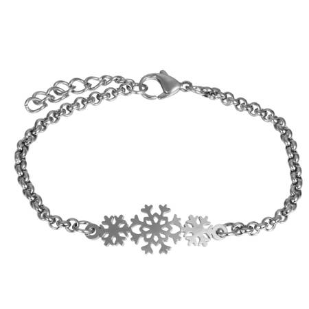 iXXXi Armband SNOWFLAKE silber