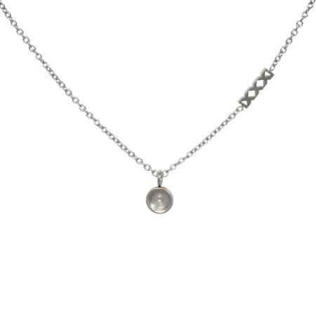 iXXXi KETTE CHAIN TOP PART BASE silber 40 cm