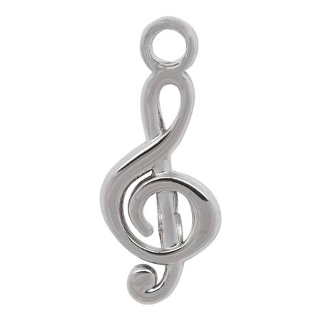 iXXXi Anhänger CHARM MUSIKSCHLÜSSEL silber
