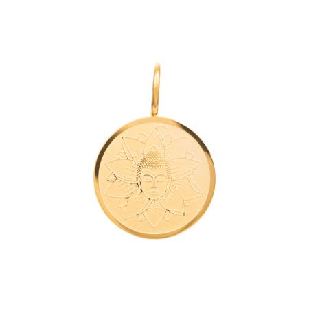 iXXXi Anhänger LOTUS BUDDHA gold Ø 1,6 cm