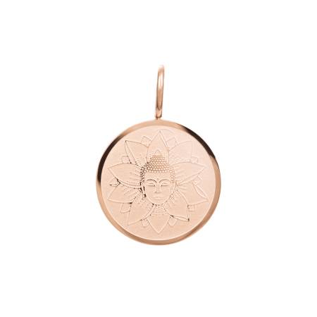 iXXXi Anhänger LOTUS BUDDHA rosé Ø 1,6 cm