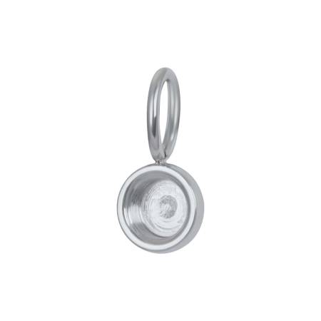 iXXXi Anhänger CHARM TOP PART BASE silber