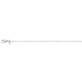 iXXXi Halskette SLIM BALL WHITE silber
