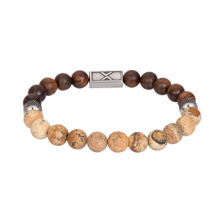 iXXXi-MEN Armband CESAR braun beige grau