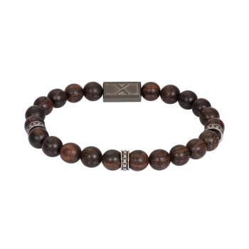 iXXXi-MEN Armband KIRK dunkelbraun grau