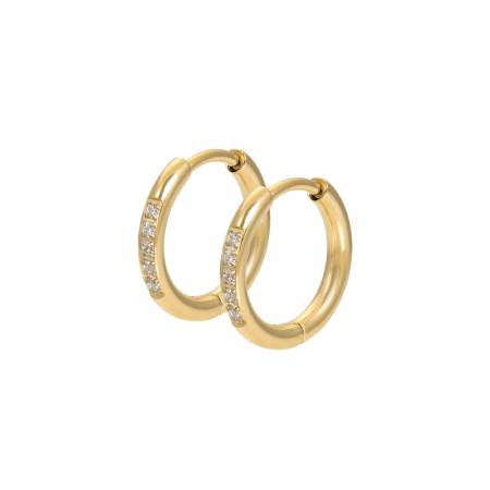 iXXXi Ohrstecker CREOLE CRYSTAL gold