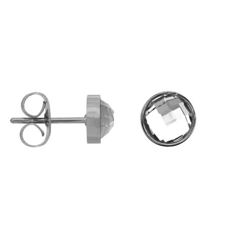 iXXXi Ohrstecker EXPRESSION CIRCLE silber