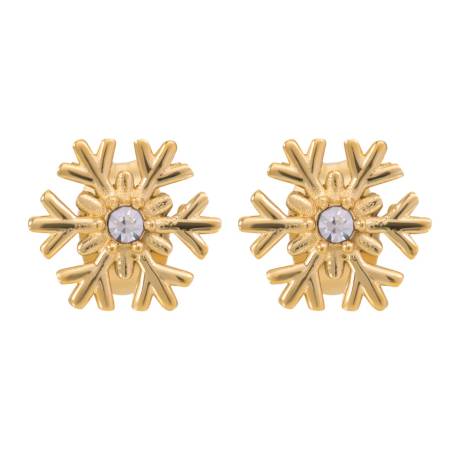 iXXXi Ohrstecker SNOWFLAKE gold