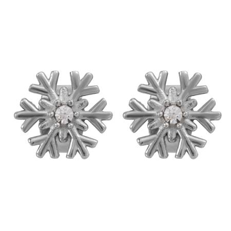 iXXXi Ohrstecker SNOWFLAKE silber