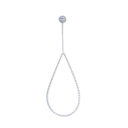 iXXXi Ohrhänger OVAL CHAIN TWIST silber
