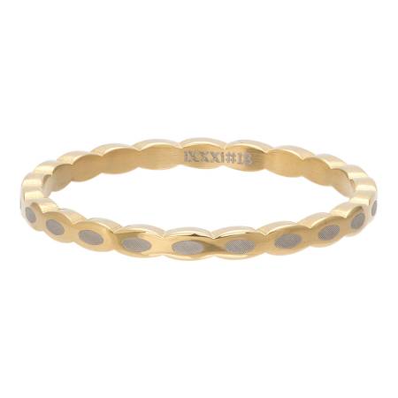 iXXXi Füllring OVAL SHAPE gold - 2 mm