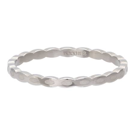 iXXXi Füllring OVAL SHAPE silber - 2 mm