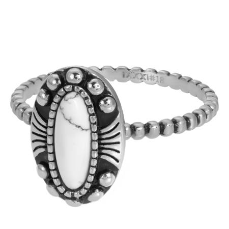 iXXXi Füllring INDIAN WHITE silber - 2 mm