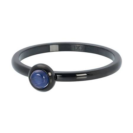 iXXXi Füllring 1 NATURSTEINRING schwarz navy blau - 2 mm