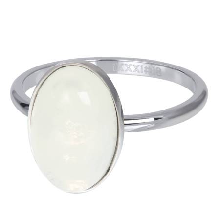 iXXXi Füllring ROYAL QUEEN DROP WHITE silber - 2 mm