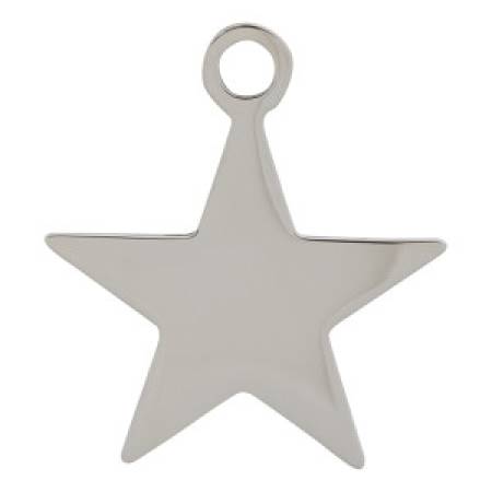 iXXXi Anhänger CHARM STERN geschlossen silber