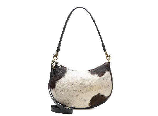 CHABO Handtasche CRAZY COW black white