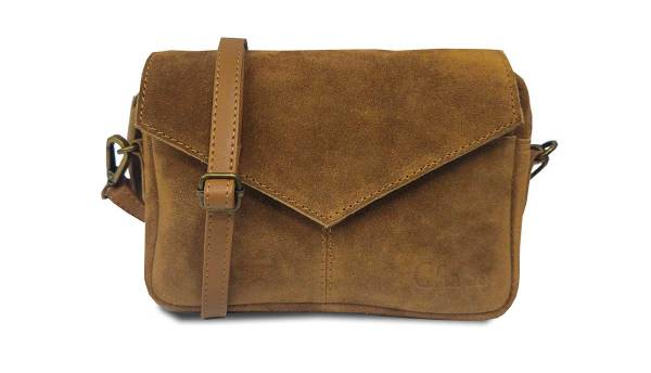 CHABO Handtasche RIO ROMY SUEDE light cognac