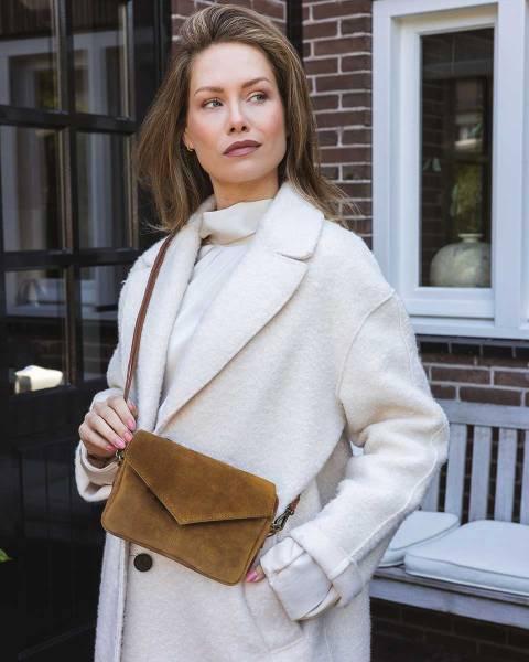 CHABO Handtasche RIO ROMY SUEDE cognac