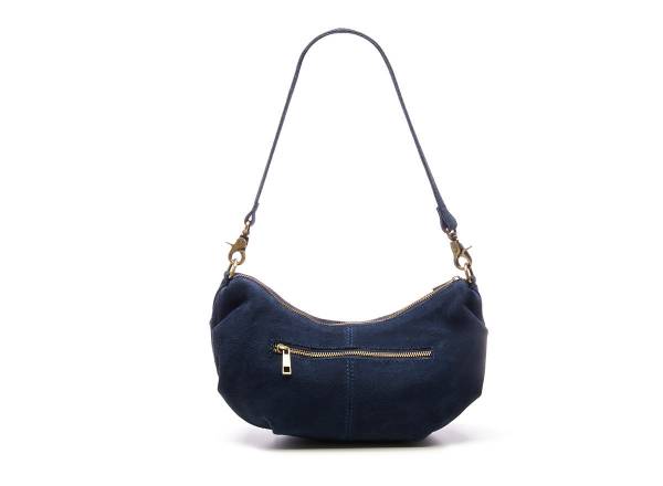 CHABO Handtasche SUEDE BOBBY BANANA navy blue