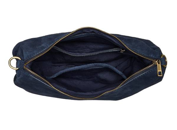 CHABO Handtasche SUEDE BOBBY BANANA navy blue