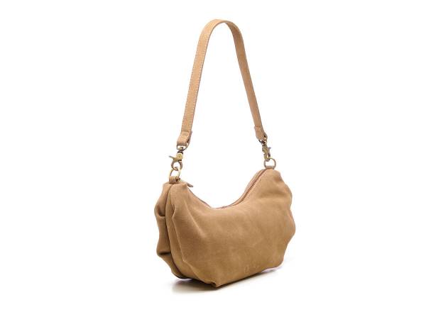 CHABO Handtasche SUEDE BOBBY BANANA sand