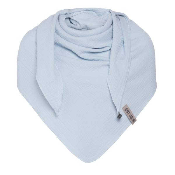 KNIT FACTORY Dreieckschal LIV Serein Blue