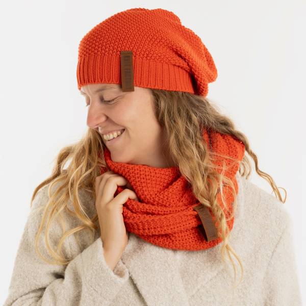 KNIT FACTORY Beanie COCO grenadine red