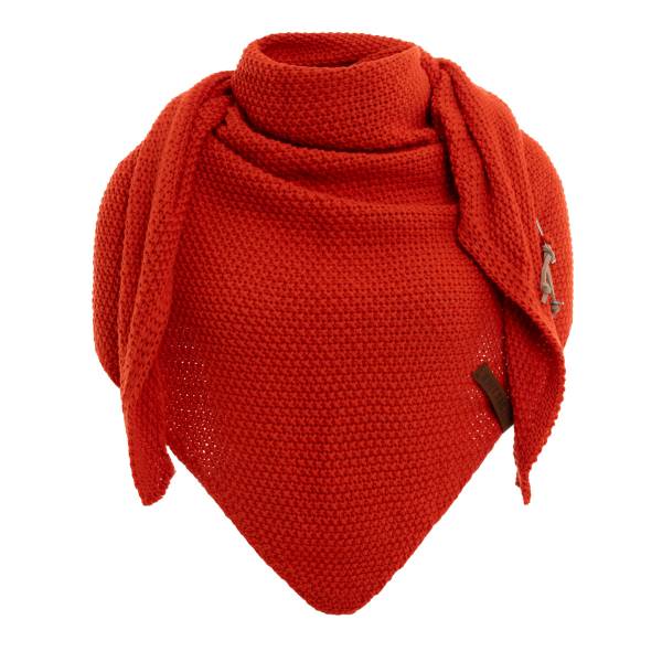 KNIT FACTORY Umhängetuch COCO grenadine red