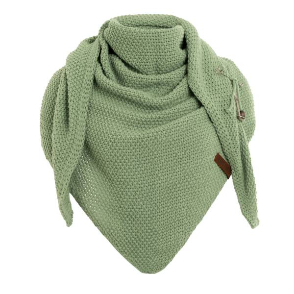 KNIT FACTORY Umhängetuch COCO sage green